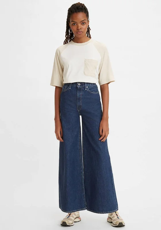 Chic, modern looks for the stylish woman   Levis® Made & Crafted® Full Flare Jeans, Orbit Rinse Blue 0000