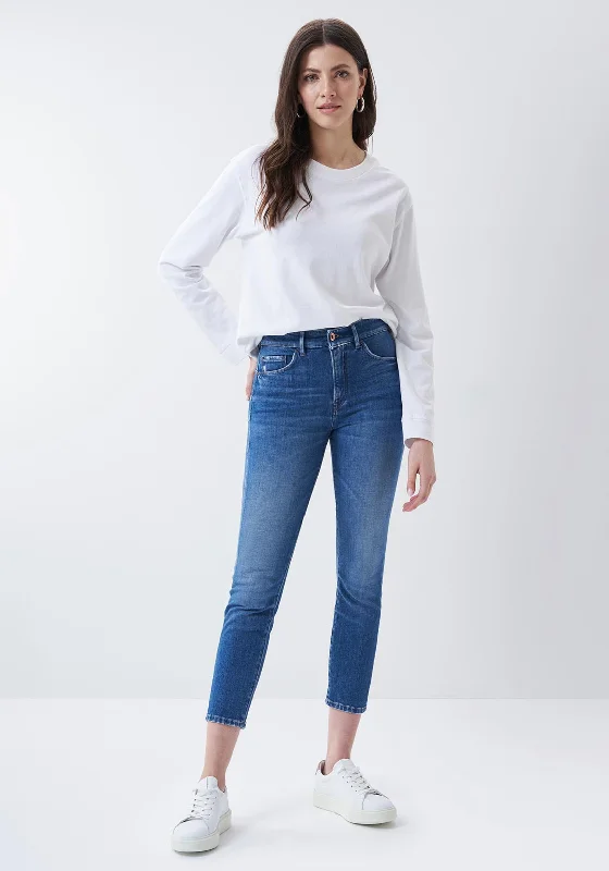 Elevate your look with premium women’s wear Salsa Push In Glamour Cropped Slim Jeans, Blue Elevate your look with premium women’s wear Salsa Push In Glamour Cropped Slim Jeans, Blue