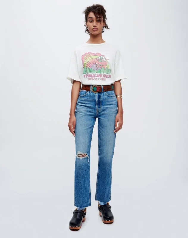 Versatile fashion options for every occasion   RE/DONE 70's Ultra High Rise Stove Pipe