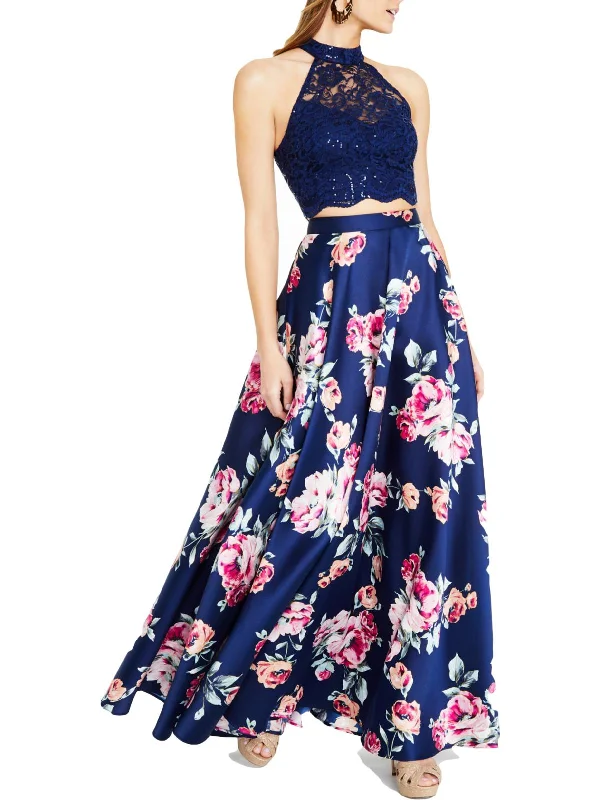 Chic and comfortable clothing for busy women Juniors Womens Floral Long Evening Dress Chic and comfortable clothing for busy women Juniors Womens Floral Long Evening Dress