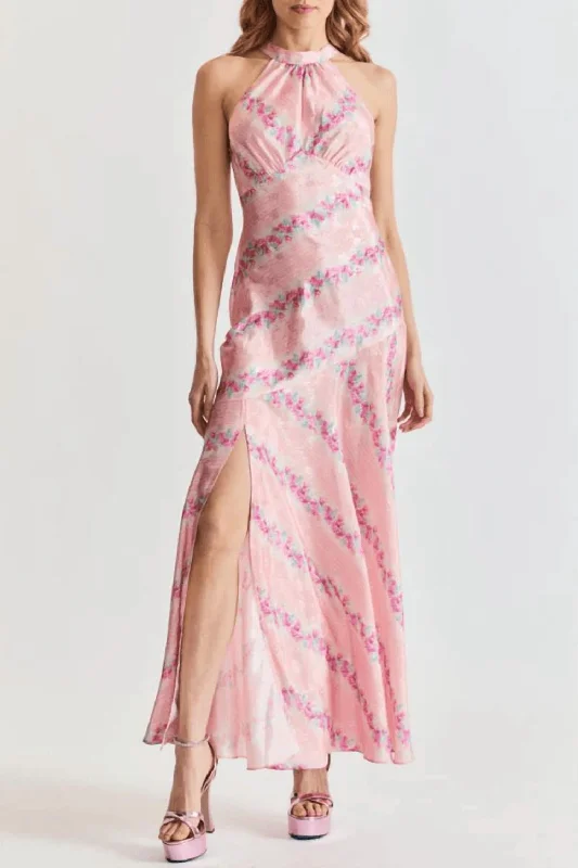 Uncover unique pieces for your perfect wardrobe   Brinda Dress In Pink Malibu