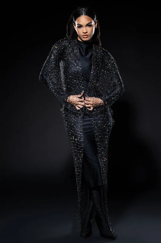 Effortlessly chic fashion for today’s woman   NEXT STOP MIAMI RHINESTONE DUSTER