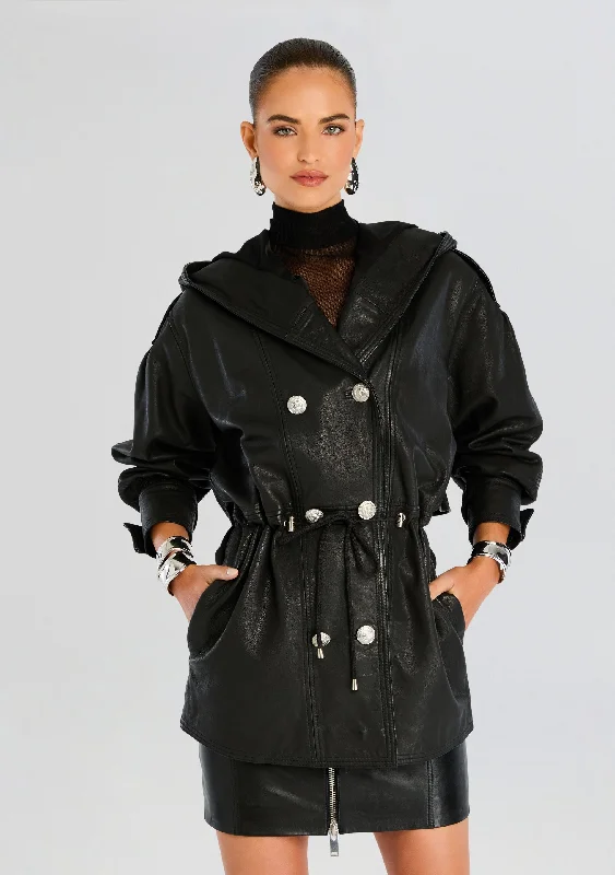 Look and feel your best in our women’s wear   Saint Leather Jacket