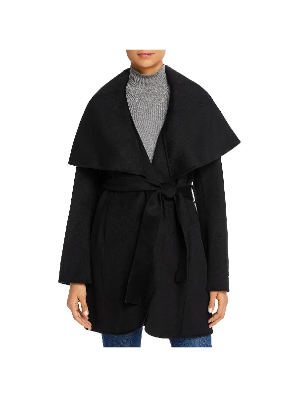 Comfortable yet stylish outfits for women on the go   Marilyn Womens Wool Blend Winter Wrap Coat