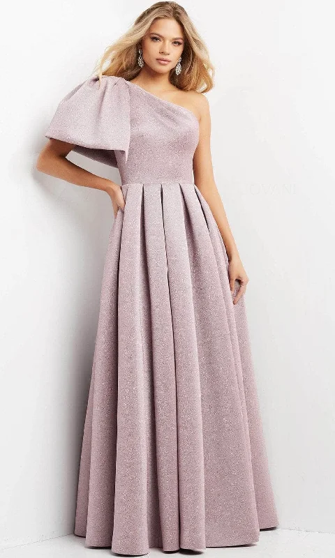 Bold fashion choices for the confident woman Jovani 04362 - Asymmetric Pleated Evening Gown Bold fashion choices for the confident woman Jovani 04362 - Asymmetric Pleated Evening Gown